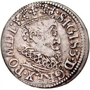 Zygmunt III 1587-1632, Trojak 1619, Ryga.