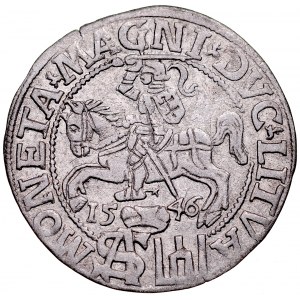 Zygmunt II August 1545-1572, Grosz na stopę polską 1546, Wilno.