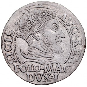 Zygmunt II August 1545-1572, Grosz na stopę polską 1547, Wilno.