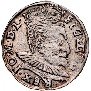 Zygmunt III 1587-1632, Trojak 1598, Wilno. RR.