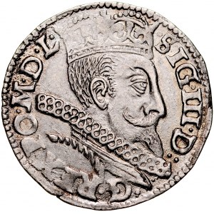 Zygmunt III 1587-1632, Trojak 1597, Bydgoszcz.