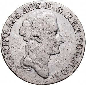 Stanisław August Poniatowski 1764-1795, Złotówka 1786, Warszawa.