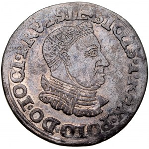 Zygmunt I Stary 1506-1548, Trojak 1535, Toruń.