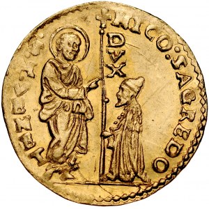 Wenecja, Nicolo Sagredo 1675-1676, Cekin b.d. RR