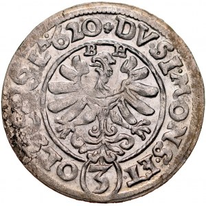Śląsk, Księstwo Ziębicko-Oleśnickie, Henryk Wacław i Karol Fryderyk 1617-1639, 3 krajcary 1620, Oleśnica.