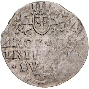 Gustaw II Adolf 1626-1632, Trojak 1633, Elbląg.