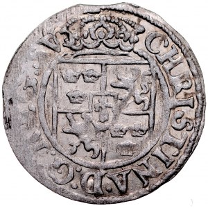 Krystyna 1632-1654, Półtorak 1648, Ryga.