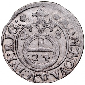Krystyna 1632-1654, Półtorak 1648, Ryga.