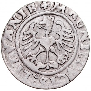 Zygmunt I Stary 1506-1548, Półgrosz 15ZV, Wilno.