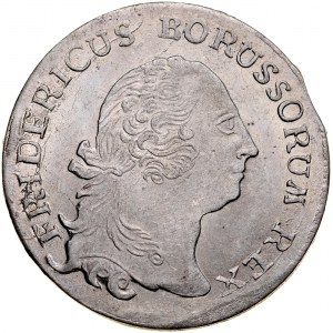 Prusy, Fryderyk II 1740-1786, 1/3 taler 1758, Drezno.