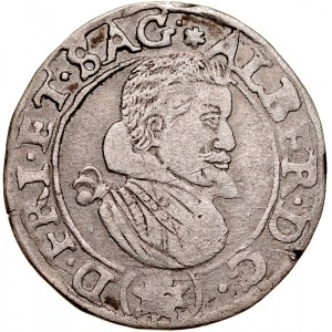 Czechy, Albert von Wallenstein 1627-1634, 3 krajcary 1629, Jicin.