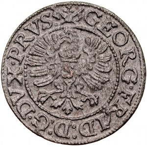 Prusy Książęce, Jerzy Fryderyk 1578-1603, Szeląg 1591, Królewiec.