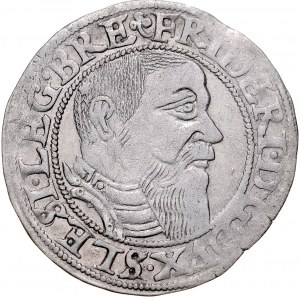 Śląsk, Księstwo Legnicko-Brzesko-Wołowskie, Fryderyk II 1505-1547, Grosz 1544, Legnica.