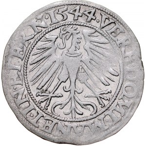 Śląsk, Księstwo Legnicko-Brzesko-Wołowskie, Fryderyk II 1505-1547, Grosz 1544, Legnica.