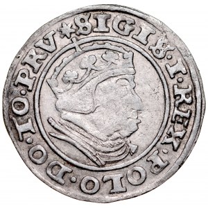 Zygmunt I Stary 1506-1548, Grosz 1538, Gdańsk.