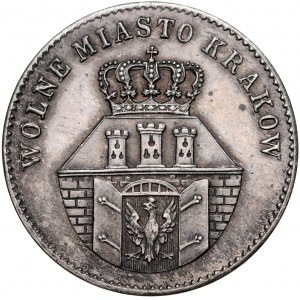 Wolne Miasto Kraków, Złotówka 1835, Wiedeń.