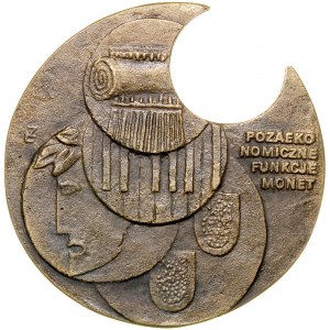 Medal by Zbigniew Lukowiak issued in 1993 on the occasion of the 10th Numismatic Session in Nowa Sol.