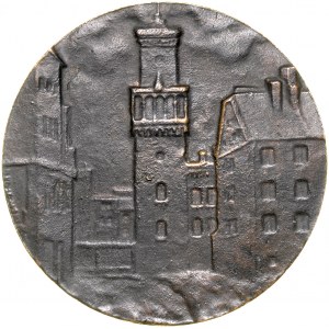 Medaille von Leszek Krzyszowski Sozialaktivist der Stadt Żagań.