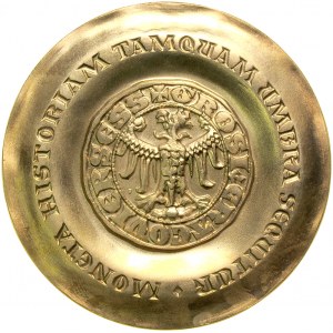Medal autorstwa Edwarda Gorola z 1986 roku wydany z okazji 60 urodzin Ryszarda Kiersnowskiego