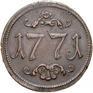 Gdańsk, Żeton 1771, Korporacja Trzech Króli.