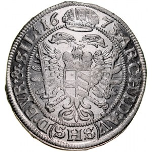 Śląsk, Leopold I 1657-1705, VI krajcarów 1673, Wrocław.