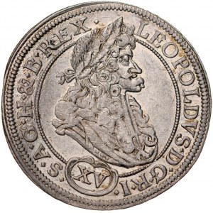 Śląsk, Leopold I 1657-1705, XV krajcarów 1693, Wrocław.