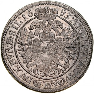 Śląsk, Leopold I 1657-1705, XV krajcarów 1693, Wrocław.