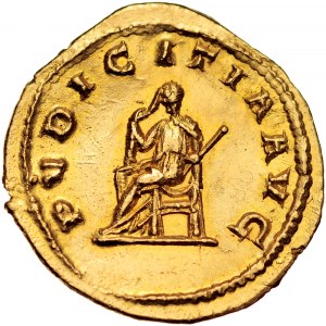 Rzym, Herennia Etruscilla, Aureus.