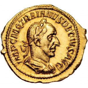 Rzym, Traian Decius 249-251, Aureus.