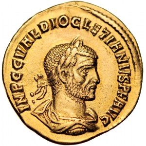 Rzym, Diocletian 294-305, Aureus.
