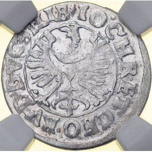 Śląsk, Księstwo Legnicko-Brzesko-Wołowskie, Jan Chrystian i Jerzy Rudolf 1603-1621, 3 krajcary 1620, Złoty Stok.