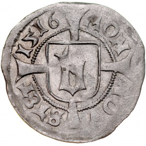 Pomorze, Bogusław X 1478-1523, Wit 1516, Szczecin.
