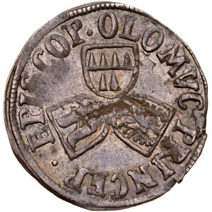 Czechy, Biskupstwo Ołomunieckie, Franciszek von Dietrichstein 1599-1636, 3 krajcary bez daty, Franciszek