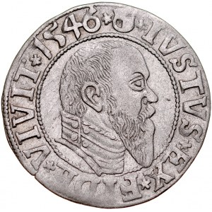 Prusy Książęce, Albrecht Hohenzollern 1525-1568, Grosz 1546, Królewiec.