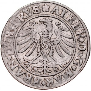 Prusy Książęce, Albrecht Hohenzollern 1525-1568, Grosz 1531, Królewiec.