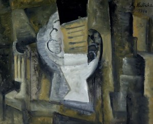 Alicja Halicka (1889-1974), Martwa natura kubistyczna, 1914