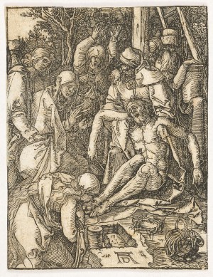 Dürer Albrecht, Zdjęcie z krzyża [Lamentacja], 1509 - 1511