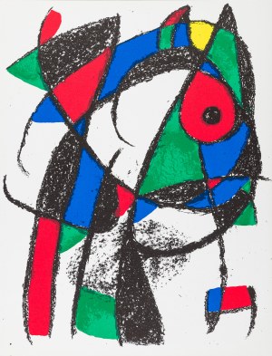 Miró Joan, Kompozycja I, 1972