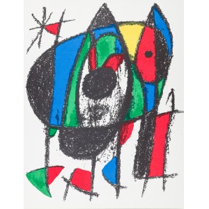 Miró Joan, Kompozycja V, 1972
