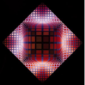 Victor Vasarely, DELL - 2, 1972 - 1975