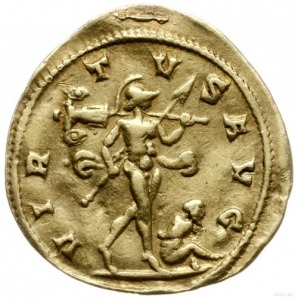 aureus 270-275, Mediolan; Aw: Popiersie cesarza w prawo...
