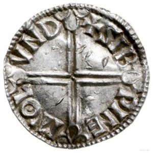 denar typu long cross, 997-1003, mennica Londyn, mincer...