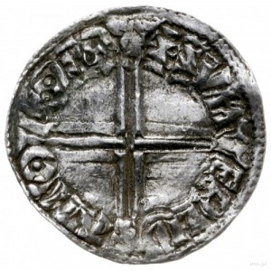 denar typu long cross, 997-1003, mennica York?, mincerz...