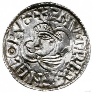 denar typu quatrefoil, 1018-1024, mennica Watchet, minc...