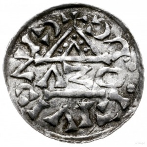 denar 1018-1026, mincerz Aza; Hahn 31b2; srebro 20 mm, ...