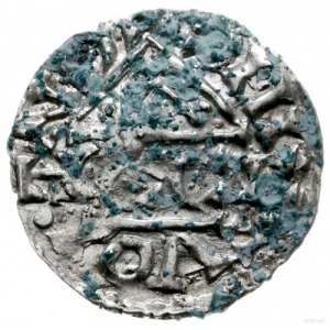 denar 1018-1026, mincerz Ag; Hahn 31d6; srebro 18 mm, 0...
