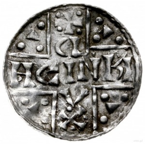 denar 1018-1026, mincerz Ag; Hahn 31d7.2; srebro 20 mm,...