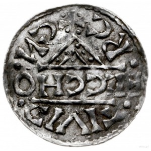 denar 1018-1026, mincerz Ag; Hahn 31d7.2; srebro 20 mm,...