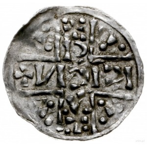 denar 1018-1026, mincerz Ag; Hahn 31d9; srebro 21 mm, 1...