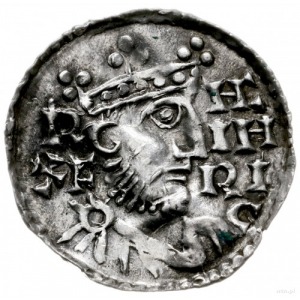 denar 1009-1024; Hahn 145.18; srebro 20 mm, 1.58 g, gię...